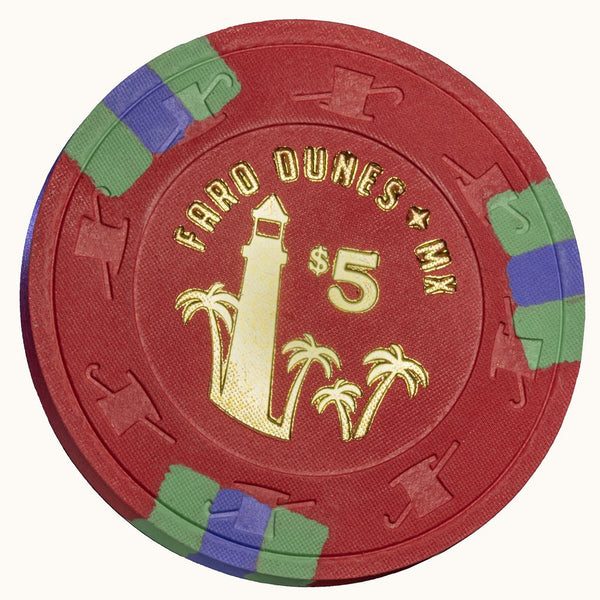 FARO DUNES - 600 PC STANDARD CASH SET